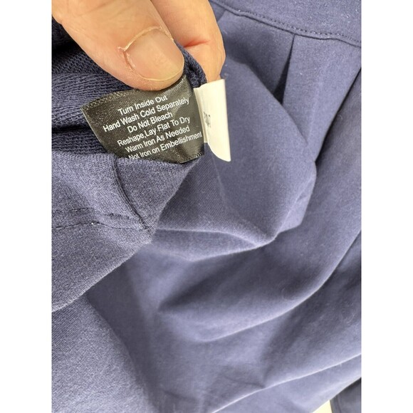 Boston Proper Heavy Embroidered Hoodie Jacket‎ Size L - Picture 7 of 7